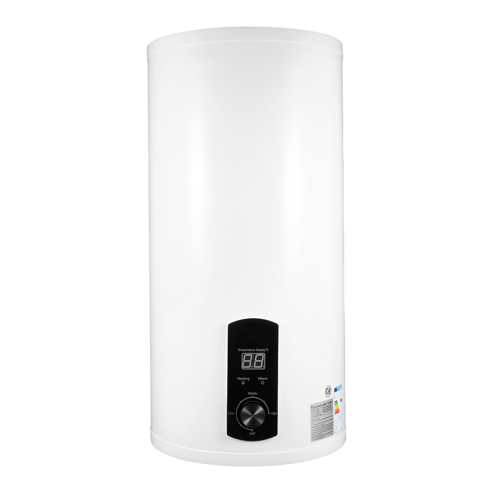 50L/80/100/120L 2KW 220V Elektroboiler Elektrospeicher Warmwasserbreiter mit Handbrause