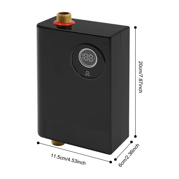 3800-W-Elektro-Warmwasserbereiter, Durchlauferhitzer, Mini-Durchlauferhitzer 3800-W-Elektro-Warmwasserbereiter, Durchlauferhitzer, Mini-Durchlauferhitzer