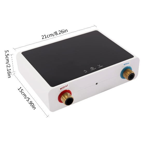 Elektrische Kleine Instantaneous Water Heater 220 V Mini Küche Bad Under-Table Gerätegröße kW: 5.5 kW