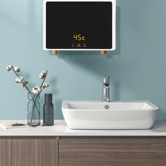 Elektrische Kleine Instantaneous Water Heater 220 V Mini Küche Bad Under-Table Gerätegröße kW: 5.5 kW