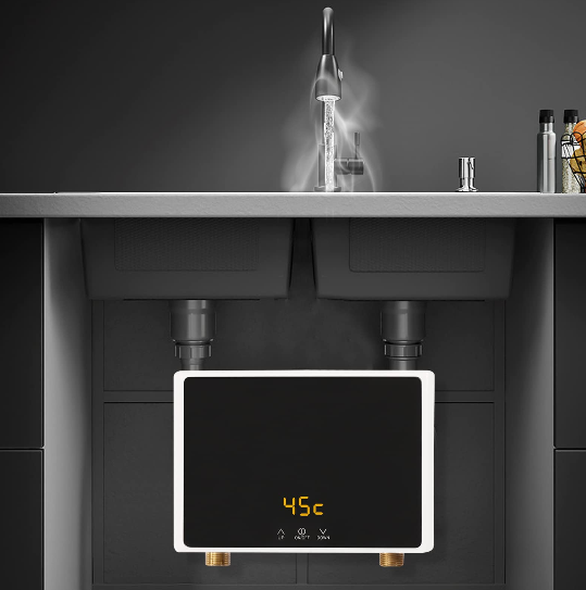 Elektrische Kleine Instantaneous Water Heater 220 V Mini Küche Bad Under-Table Gerätegröße kW: 5.5 kW