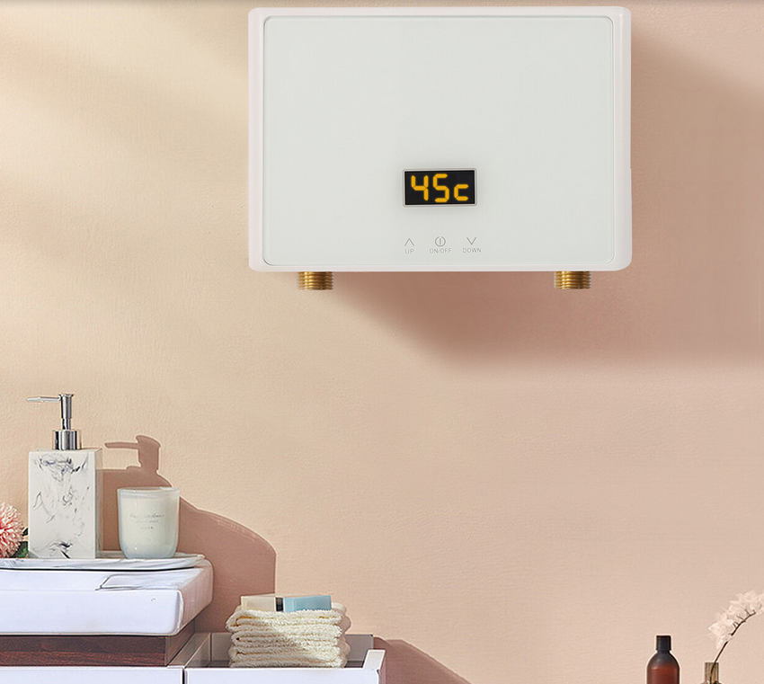 5500W Mini Durchlauferhitzer Küche 230v Elektrische Warmwasserbereiter