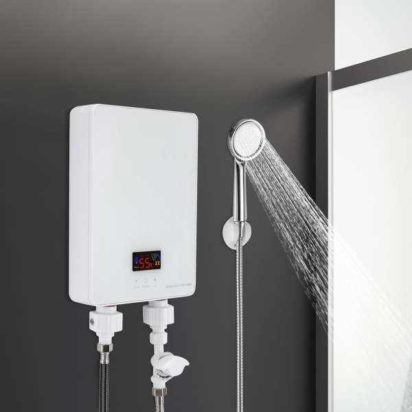 6000W Electric Klein Durchlauferhitzer Bad Küche Instant Warmwasserbereiter