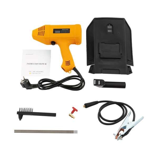 Schweißgerät, Handschweißgerät Kit Portable Schweißgerät 110V Spannung Digital Stick Schweißer mit Toolbox