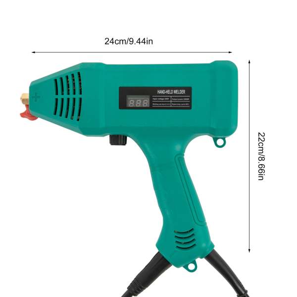 Schweißgerät, Handschweißgerät Kit Portable Schweißgerät 110V Spannung Digital Stick Schweißer mit Toolbox