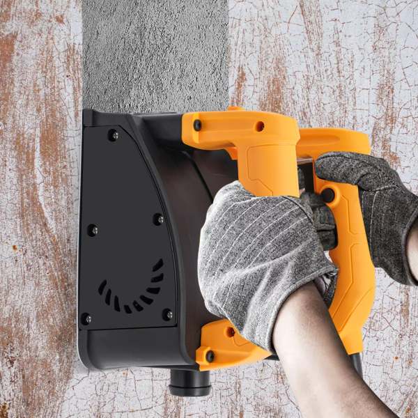 Elektrische Walzenfräse 15cm Fräsbreite Sanierungsfräse 4000 U/min Mauerfräse