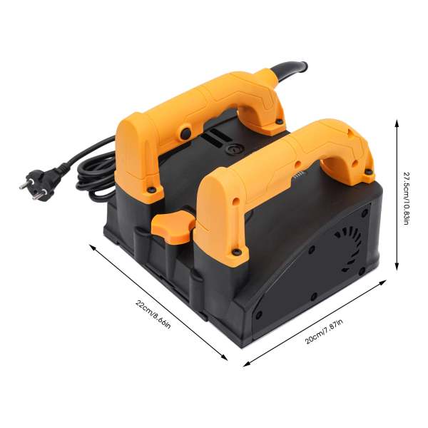 Elektrische Walzenfräse 15cm Fräsbreite Sanierungsfräse 4000 U/min Mauerfräse Elektrische Walzenfräse 15cm Fräsbreite Sanierungsfräse 4000 U/min Mauerfräse