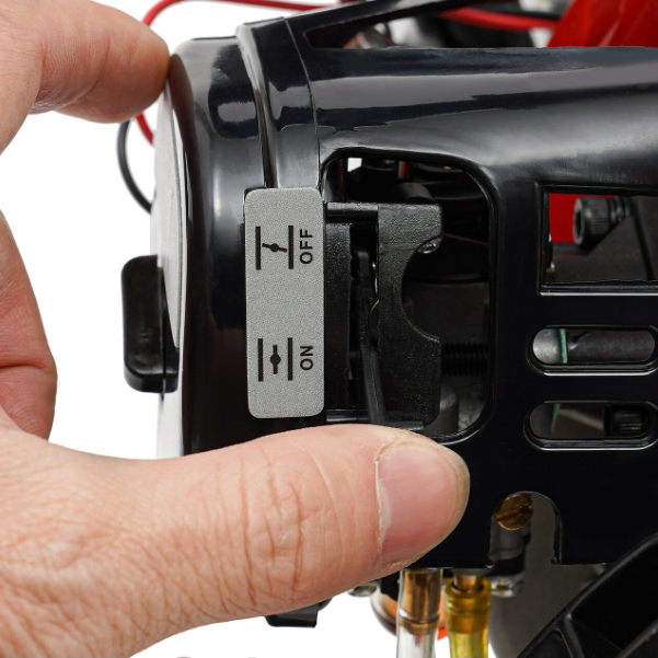 32.7cc gasbetriebener Pfostenfahrer Benzinstapel 2-Takt-Motor Einzelzylinder