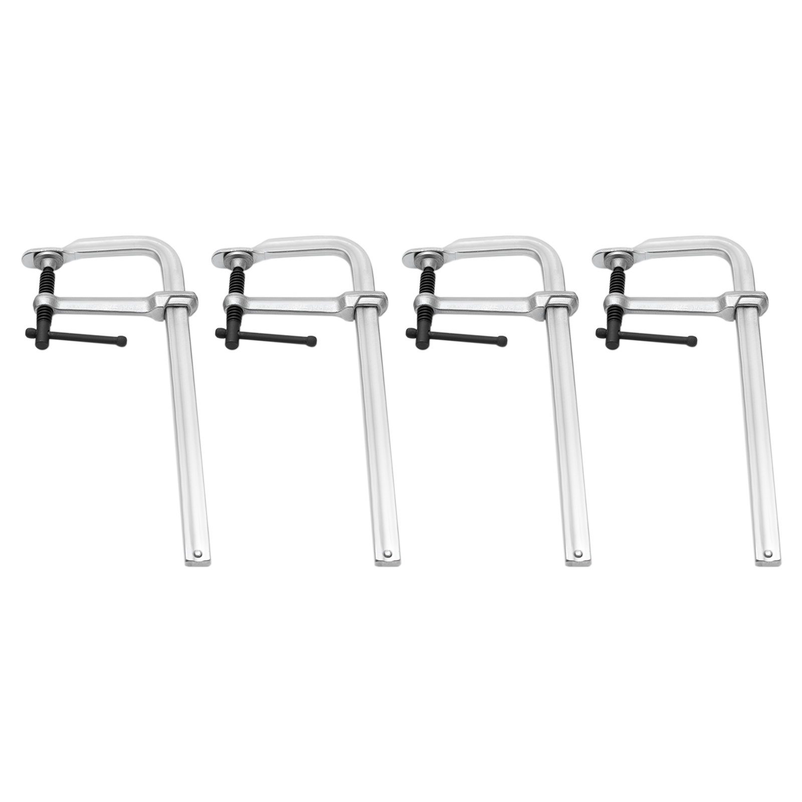 Karryton F-Klemmen 4er Set – 30,5 Cm Backenöffnung, 635 Kg Spannkraft, Gesenkgeschmiedet, Für Holz & Metall