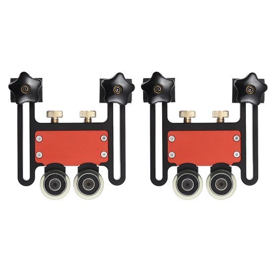 2 stück Tisch Kreissäge Adapter Hilfs Material Führungsrolle für Holzbearbeitung Tisch Sägen