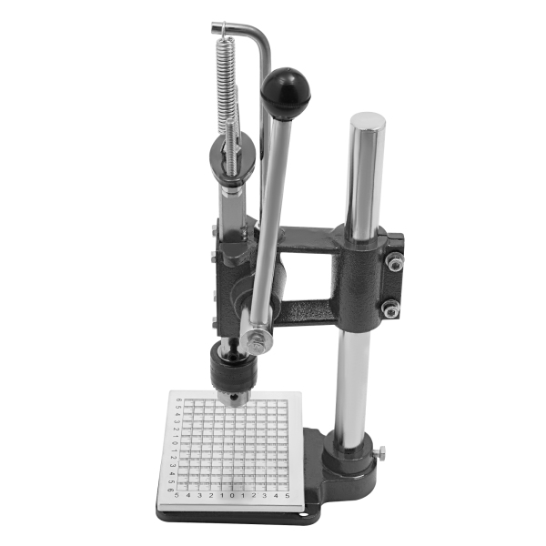 CNCEST Leder Locher, Hand Stanzmaschine, Handwerk Stanzen Löcher mit Drill Chuck