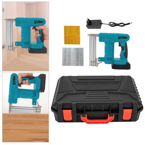 2-in-1-Nagler, kabelloser Nagler, batteriebetriebener Nagler und Ladegerät