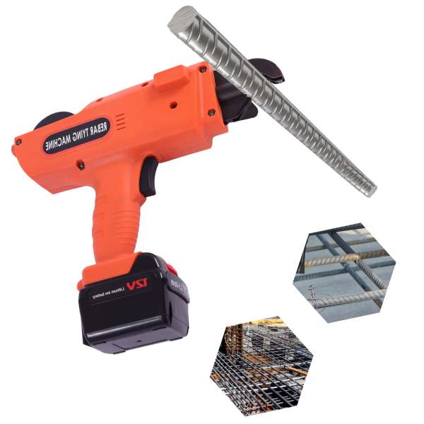 12V Automatische Bindemaschine Handheld Rebar Tier Maschine für 6-25mm Stahlband