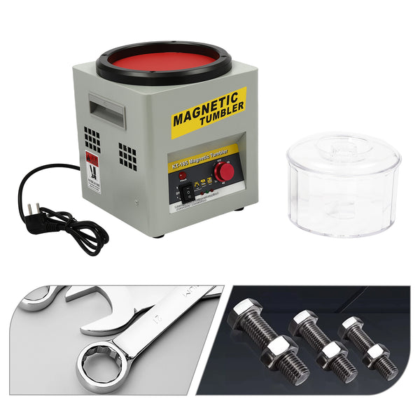 Magnetic Tumbler Schmuck Polierer Finisher Super Finishing Machine 2000 U/min 220V