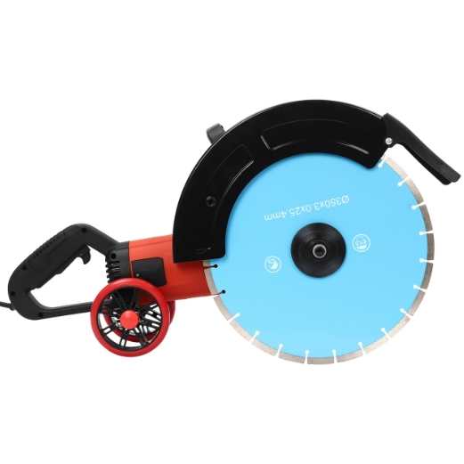 Elektrische Betonsäge - 4000W Betonsäge Pure Copper Motor 3000RPM, 135mm Schnitt, Trockenbetonsäge