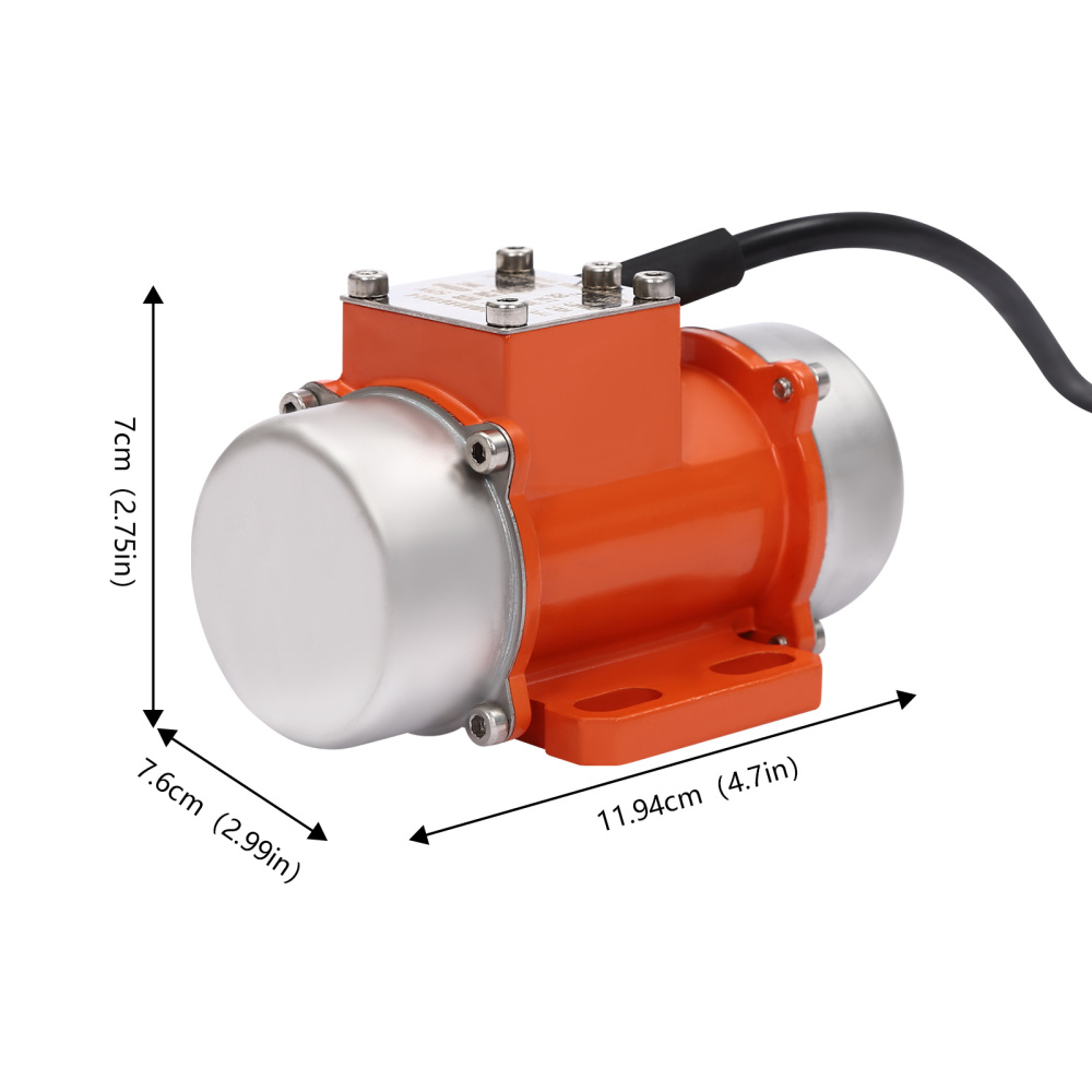 100ccm Fahrrad Motor 100W Vibrationsmotor – 220V, 3000 U/min, Asynchron, IP65, Für Siebe & Rüttelrinnen Vibrationsmotor 100W