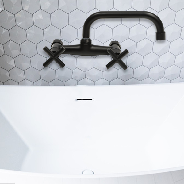360° drehbarer Retro-Wasserhahn zur Wandmontage