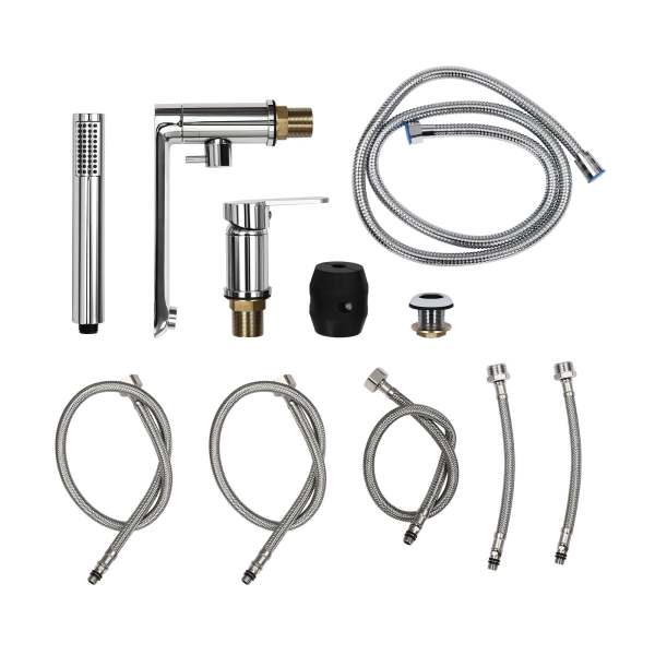Mischbatterie für die Badewanne, Badewannenarmatur, Badewannenarmatur mit Handbrause Mischbatterie für die Badewanne, Badewannenarmatur, Badewannenarmatur mit Handbrause