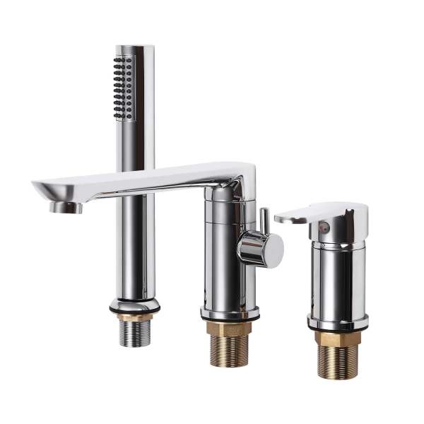 Mischbatterie für die Badewanne, Badewannenarmatur, Badewannenarmatur mit Handbrause Mischbatterie für die Badewanne, Badewannenarmatur, Badewannenarmatur mit Handbrause