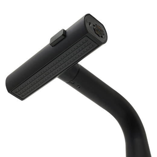 Küchenarmatur mit LED-Temperaturanzeige, Küchenarmatur mit ausziehbarem Schlauch, drehbarer Wasserhahn