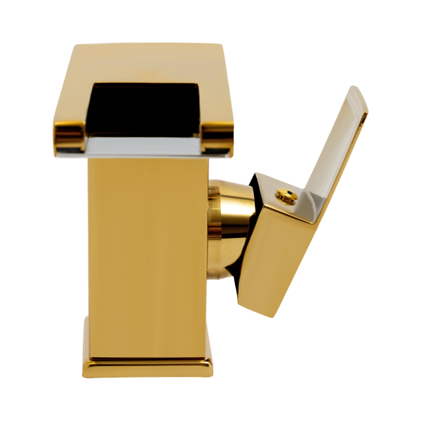LED-Badewannenarmatur, 3-Farben-LED-Lichtarmatur, Wasserfall-Armatur, Intelligente Sicherheit, 0-80℃, 12,5*12,5*6 cm, Gold LED-Badewannenarmatur, 3-Farben-LED-Lichtarmatur, Wasserfall-Armatur, Intelligente Sicherheit, 0-80℃, 12,5*12,5*6 cm, Gold