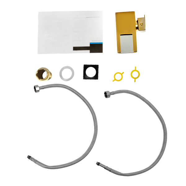 LED-Badewannenarmatur, 3-Farben-LED-Lichtarmatur, Wasserfall-Armatur, Intelligente Sicherheit, 0-80℃, 12,5*12,5*6 cm, Gold LED-Badewannenarmatur, 3-Farben-LED-Lichtarmatur, Wasserfall-Armatur, Intelligente Sicherheit, 0-80℃, 12,5*12,5*6 cm, Gold