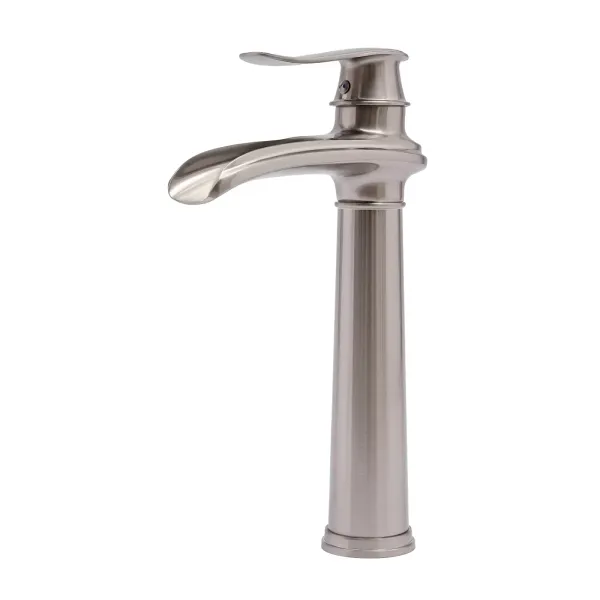 Gebürsteter Wasserfall-Waschtischhahn