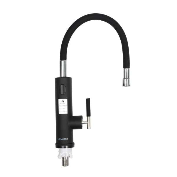 CNCEST Elektrischer Wasserhahn mit Wassererhitzer, 3200 W Instant Warmwasser Wasserhahn mit Digital Display Temperaturanzeige