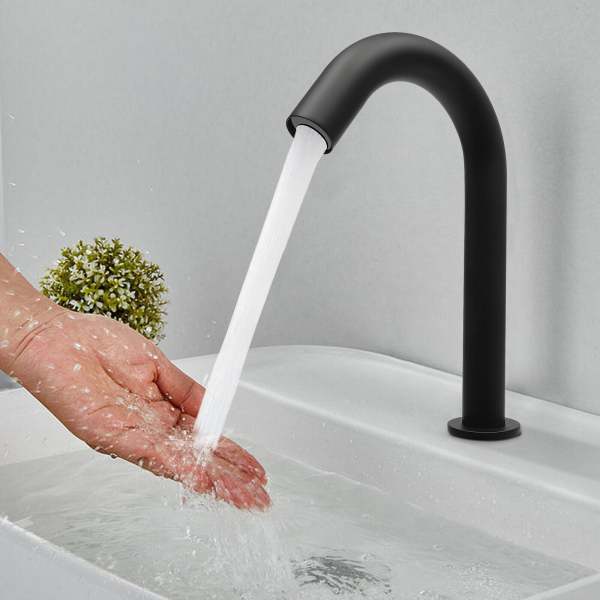 Automatik Infrarot Sensor Wasserhahn Waschtischarmatur Waschbecken Mischbatterie