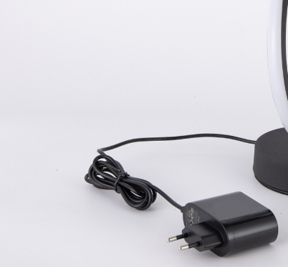 Moderne Nachttischlampe RGBW Spiral Tischlampe Touch Dimmbar 10-Farbiges Tischleuchte [Energieklasse E]