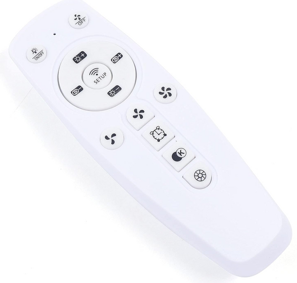 LED Deckenventilator mit Beleuchtung 72W Dimmbarer Lichtventilator mit Fernbedienung für Wohnzimmer, Schlafzimmer