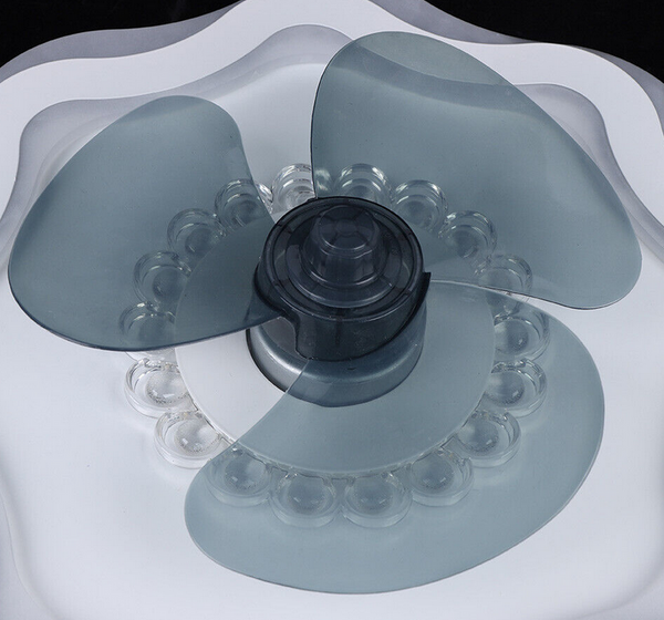 LED Deckenventilator mit Beleuchtung 72W Dimmbarer Lichtventilator mit Fernbedienung für Wohnzimmer, Schlafzimmer