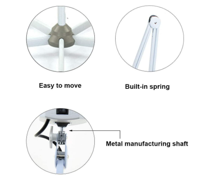 22W LED Lupenleuchte Lupenlampe Kaltlicht 5 Dioptrien Boden Beauty Lampe