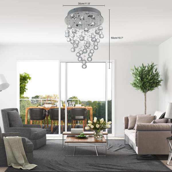 Moderne Kristallkronleuchter Kronleuchter Luxus Esszimmer Decke Pendelleuchte