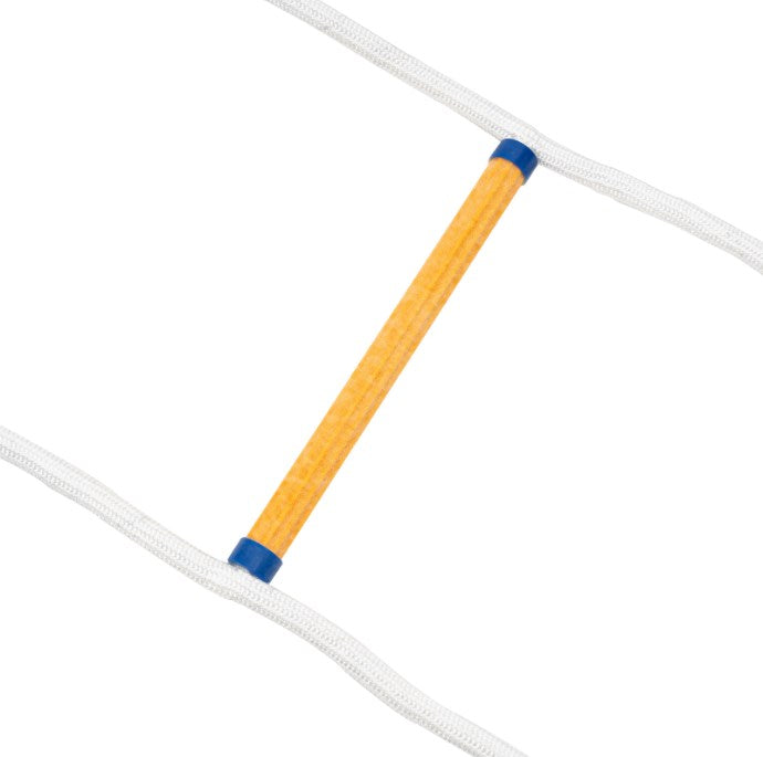 CNCEST Feuerleiter 10m, Strickleiter Rettungsleiter mit Halb-Körper-Gurt, Rettungsleiter Fenster, Kompakt & Tragbar