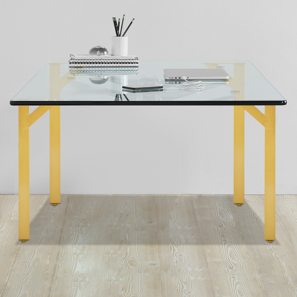 4 Stück Y-förmige Tischbeine, moderne Schreibtischbeine, Metall-Tischbeine für Couchtische und Beistelltische