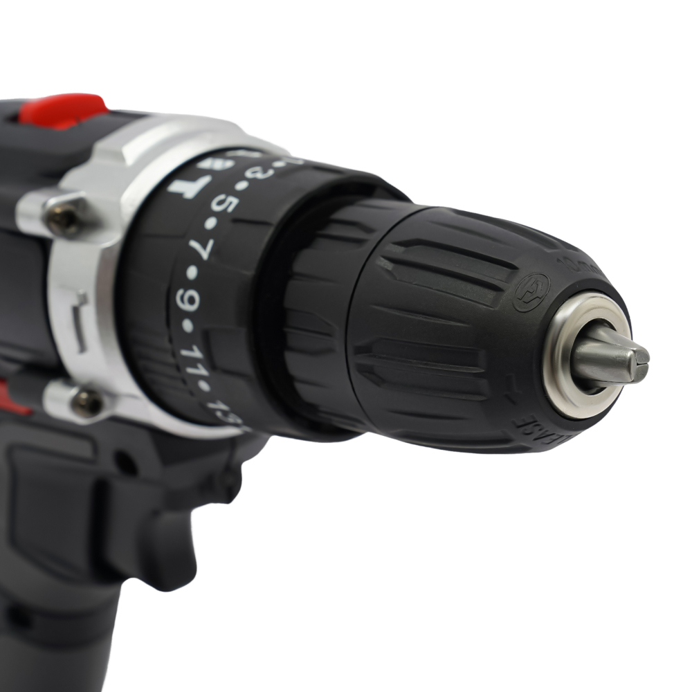 CNCEST 21V 1450 U/min Akkuschrauber Set Akku Bohrschrauber Akkubohrer Bohrmaschine mit 2 Batteries LED Licht
