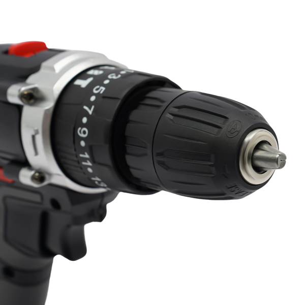 CNCEST 21V 1450 U/min Akkuschrauber Set Akku Bohrschrauber Akkubohrer Bohrmaschine mit 2 Batteries LED Licht