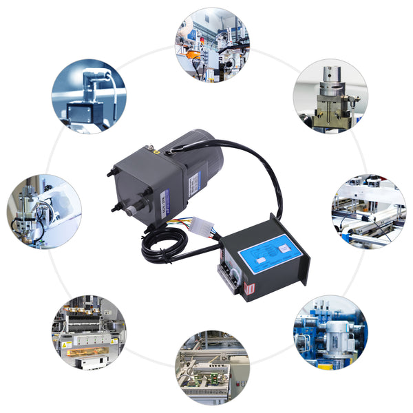 40W 20K 220V Getriebemotor mit Drehzahlregler Wechselstrom-Getriebemotor einstellbare Geschwindigkeit Asynchroner Getriebemotor