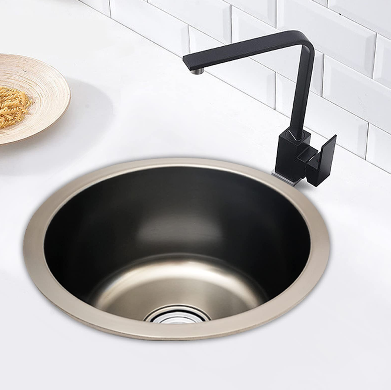 Rundes Waschbecken Edelstahl Rundes Waschbecken Küchenspülen Waschtisch Spülbecken Waschbecken