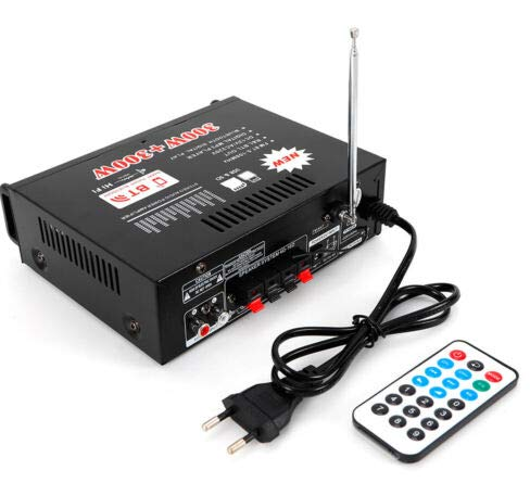 600 W HiFi-Stereoverstärker Bluetooth Digitaler Leistungsverstärker FM Audio