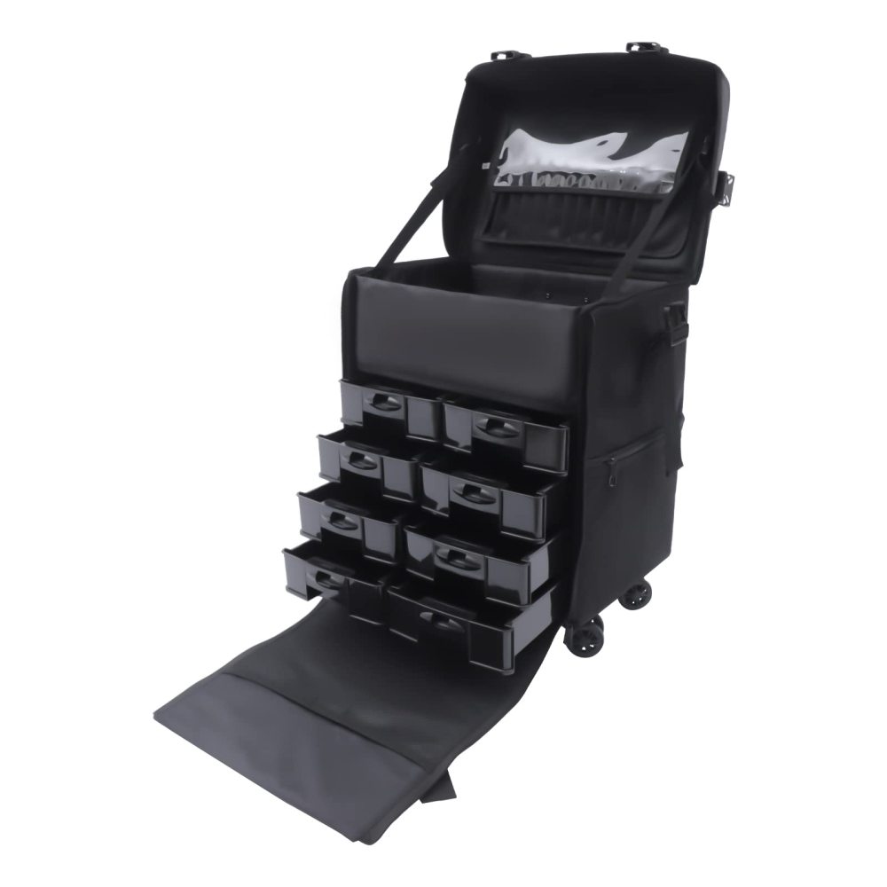 PROFI KOSMETIKKOFFER TROLLEY Schminkkoffer Make-up Koffer Beauty Case