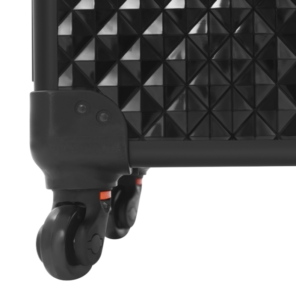 Aufbewahrungsbox für Maskenbildner mit Schublade, Make-up-Rollerbox - Black Water Cube Aufbewahrungsbox für Maskenbildner mit Schublade, Make-up-Rollerbox - Black Water Cube