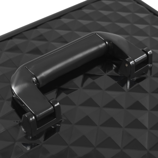 Aufbewahrungsbox für Maskenbildner mit Schublade, Make-up-Rollerbox - Black Water Cube Aufbewahrungsbox für Maskenbildner mit Schublade, Make-up-Rollerbox - Black Water Cube