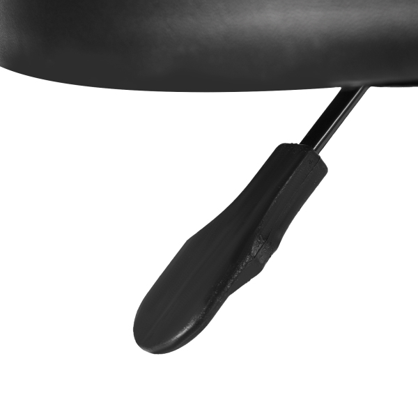 Drehhocker mit Rollen, höhenverstellbar von 44 cm bis 57 cm, Arbeitshocker für Friseure, Beauty, Studio, Bar, Zahnarzt