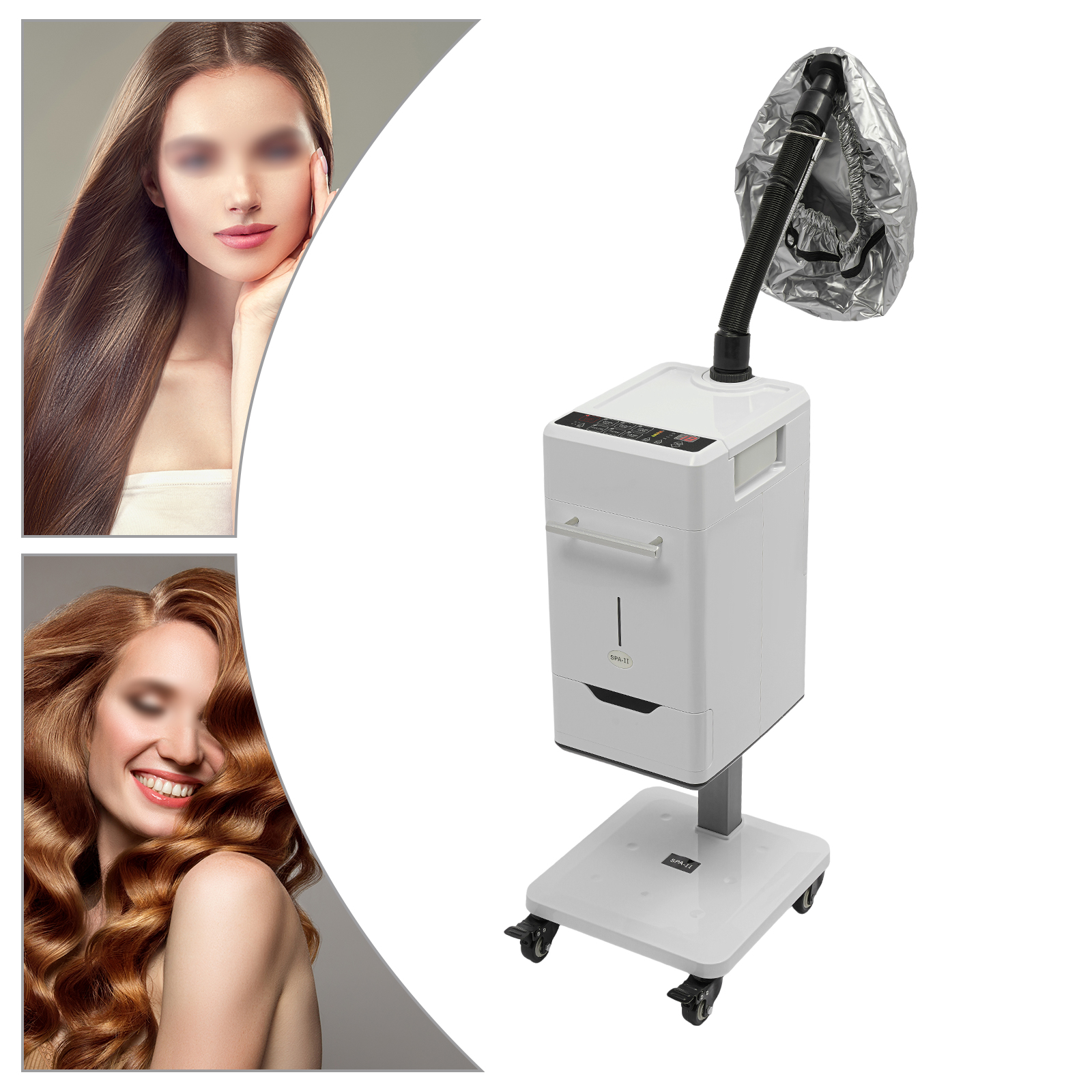 Professioneller Nano-Haardampfer Mit Anionen-Funktion – 500W, 7 Temperaturstufen, 1000 Ml Tank
