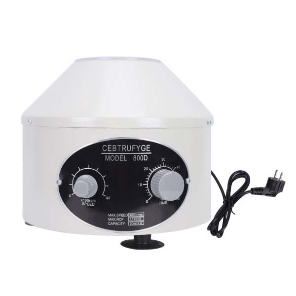 Laborzentrifuge Elektrische Tischzentrifuge Medizinisch 6x 20ml Blutzentrifuge Zeitmesser 0-4000U/min 25W