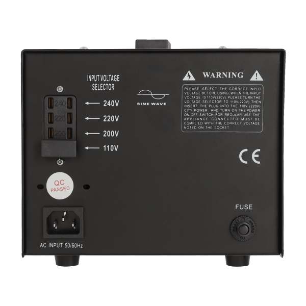 3000W Spannungswandler Ringkern Transformator mit USB110V ⇋220V Step Up Down