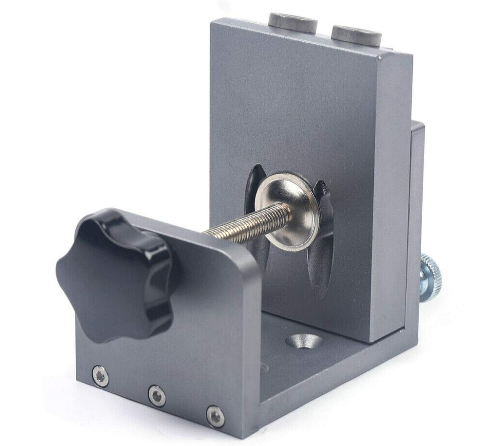 Holzbearbeitung Bohrschablone Dübellehre Bohrlehre 15° Lochbohrführung