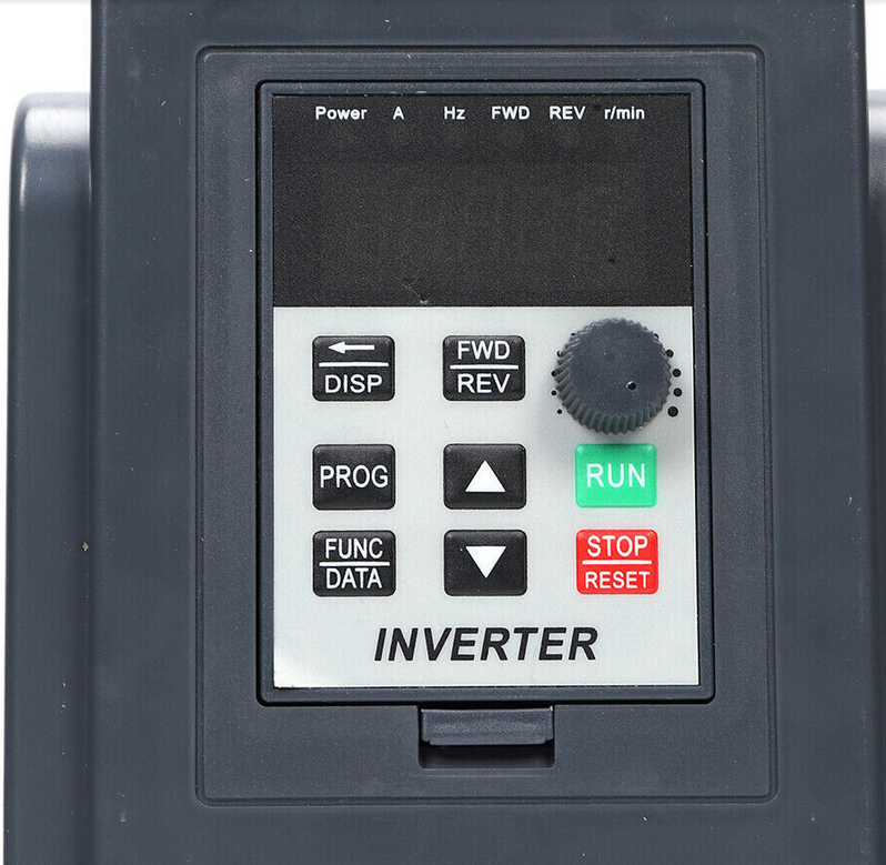 0.75KW VFD Frequenzumrichter Einphasig Wechselrichter Drehzahlregler Variable Frequency Driver